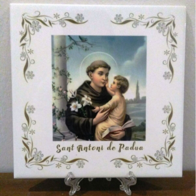 Azulejo 15 x 15 San Antonio de Padua