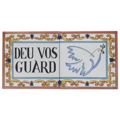 Azulejos tradicionales de Verdú