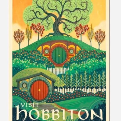 Lienzo Tolkien Hobbiton