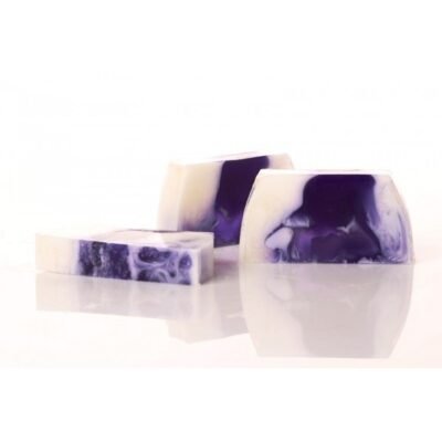 Jabón artesano de glicerina vegetal - lavanda