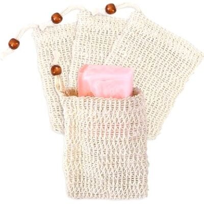 Bolsa / esponja de sisal