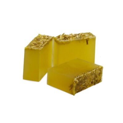 Jabón natural artesano de glicerina vegetal - Azahar, Zanahoria y Caléndula